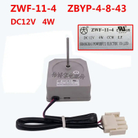 Freezer fan motor ZWF-11-4 ZBYP-4-8-43 DC12V 4W For Meiling freezer parts