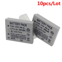 10pcs/lot NB-4L Camera Battery For Canon IXUS 50 55 60 65 80 75 100 I20 110 115 120 130 IS 117 220 225 230 255 SD780 SD960 For C