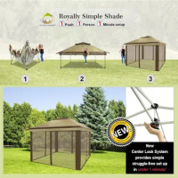 Canopy Tent With Mosquito Net Shed Terrace Gazebo Outdoor Pop-up Gazebo Pergola Shade Garden Supplies Home