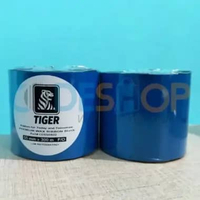 Ribbon Barcode 55x300 Tinta Printer Label 55 x 300 m Tiger Premium Wax Face Out Pita Hitam