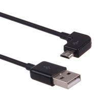 1M 3M 5M USB 2.0 to Micro USB Date Cable Line Elbow 90℃ Mobile Phone Charger Extension USB Power Cable For Samsung Xiaomi Huawei