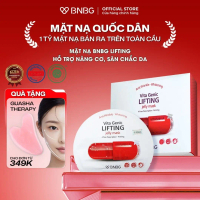 (Live) Combo 10 Mặt Nạ BNBG Hỗ Trợ Nâng Cơ, Săn Chắc Da BNBG Vita Genic Lifting Jelly Mask 30mlx10