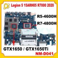 GY55H GY55J GY55K GY55L NM-D041 for Lenovo Legion 5 15ARH05 R7000 2020 Laptop Motherboard with R5-4600H R7-4800H CPU GTX1650T 4G