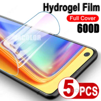 5PCS Safety Hydrogel Film For Realme 7 / 7 Pro Screen Protector For OPPO Realme7 7Pro Realme7Pro Water Gel Film Soft Not Glass