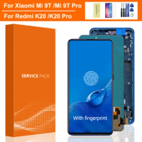 6.39" For Xiaomi MI 9T Mi9T Original LCD Display Screen With Frame Touch Screen Digitizer For Xiaomi Mi 9T LCD Display