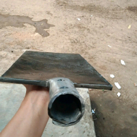 Sekop/Lempak Tanah Baja Isen Ukuran P: 30 L: 20 Tajam dan Tidak Lengket Alat Pertanian Berkualitas T