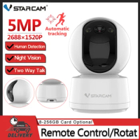 Vstarcam 5MP Home Security IP Camera Smart Video Two Way Talk AI Humanoid Detection Wifi Camera Protection MINI Global Version