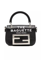 Fendi 二手 Fendi Nano 皮革超大手柄法棍包