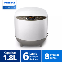Philips Philips Digital Rice Cooker 1.8L - Fuzzy Logic Bakuhanseki HD4515/33