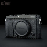 Kiwi Anti-Scratch Camera Body Sticker Protective Skin Film Kit For Fuji Fujifilm X-E3 XE3 Anti-Wear Cover Carbon Fiber Black