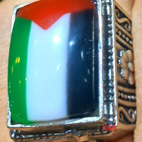 CINCIN BATU PALESTINA BENDERA KUALITAS SUPER siap pakai