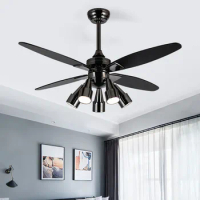 American 42inch ceiling fan lamp LED fan lamp living room dining room ceiling lamp bedroom lamp fixtures