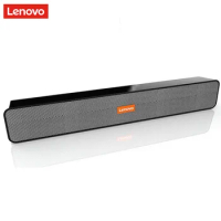 Lenovo BMS09 Sound Bar Stereo Surround Portable Speaker Apply To Bookshelf Computer Desktop Dual Woofer Speakers Home Theater