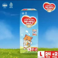 MAMAMIA SOFT DRY PANTS popok bayi celana pants baby diapers murah promo L24+2 MAMAMIA