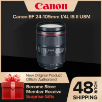 Canon EF 24-105mm F/4L II IS USM Lens for Canon EOS 5D Mark IV 5D3 6D Mark II 6D 7D 7D2 90D 80D 77D 5D2 SLR Camera