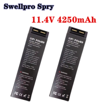 11.4V 4250mah LiHV Battery For Swellpro Spry, Spry+ Drone Battery High Quality Helicopter Rechargeab