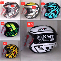 HELM KYT DJ MARU MOTIF Kaca Motorcycle