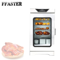 Intelligent Electric Oven Electric Fume Oven Wood Chips Meat Usage Smokehouse Oven/small Sausage Fish Smoked Bacon Furnace