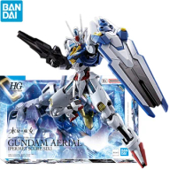 In Stock BANDAI PB Limited HG 1/144 GUNDAM AERIAL [Permet Score Six] Assemble Model Ver. PVC Anime Action Figures Collection Toy
