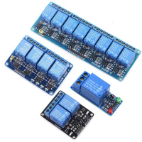 12V 1 2 4 8 channel relay module with optocoupler. Relay Output 1 2 4 8 way relay module for arduino