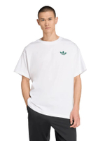 เสื้อยืดผู้ชาย ทรงโอเวอร์ไซส์ Sport Club GFX รุ่น KF2584 สีขาว