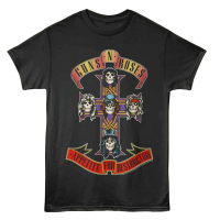 Guns N Roses Appetite For Destruction Smoke T- Shirt image 1