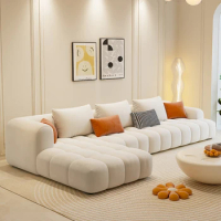 White Lazy Modern Sofa Chair Unique Girl Cute Loveseat Floor Sofa Lounge Designer Sofy Do Salonu Living Room Furniture