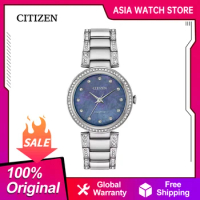 CITIZEN Japanese original women's watch Eco-Drive Stainless Steel 5Bar Waterproof Watch Business Lei