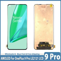 6.7" AMOLED For OnePlus 9 Pro LCD LE2121 LE2125 Display Touch Screen Digitizer Assembly For 1+ 9Pro Display Screen Replacement
