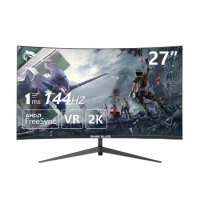 27 inch 144HZ screen game 2K curved computer monitor 2K LCD monitoring screen