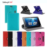 360 Degree Rotating UNIVERSAL Cover for Nomi C10102 10.1 inch Tablet PU Leather Protective Case