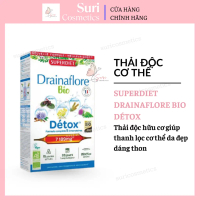 THẢI ĐỘC CƠ THỂ BIO 5 TRONG 1 - SUPERDIET DRAINAFLORE BIO DÉTOX thanh lọc cơ thể da đẹp dáng thon