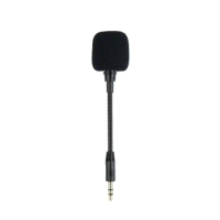 Mini Microphone Recording Noise Reduction Small Condenser Mic for Phone Sound Card Laptop Gaming Headphone Amplifier 3.5mm Plug
