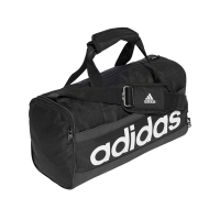 adidas 包包 Essentials Linear Duffle 男女款 黑 白 行李袋 手提 健身包 愛迪達 HT4744
