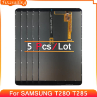 5Pcs/Lots For Samsung Galaxy LCD Tab A 7.0 2016 SM-T280 T280 T285 SM-T285 Touch Screen Digitizer Assembly For T280 T285 Display