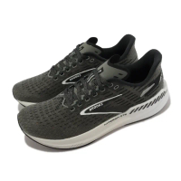 【BROOKS】競速跑鞋 Hyperion GTS 男鞋 綠 黑 緩衝 回彈 路跑 馬拉松 運動鞋(1104081D008)