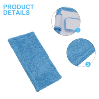 Microfiber Floor Mop Double-Acting Mop ForSweeper Mop Spin Mop Cloth Microfiber Self Wring Pads Washing Home Rags