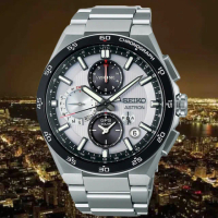 【SEIKO 精工】Astron 鈦 GPS衛星對時 太陽能計時腕錶(SSH153J1/5X83-0AA0S)