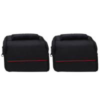 2X Digital Case Camera Bag For Canon G7X Mark Ii G9X Sx430 Sx420 Eos M10 M50 -Nikon Coolpix B700 B500 P610S P610 P530