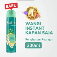 Pengharum Ruangan / Aerosol Spray Stella 350 Gr + 50 Gr Balinese Jasmine, Lemon Fresh, Cafe Latte, S
