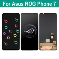 6.78" AMOLED For Asus ROG Phone 7 LCD Display Touch Screen Replacement Digitizer Assembly For Asus Rog7 LCD