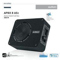 【299超取免運】M3w 義大利 audison Prima 系列 APBX8AS2 8吋重低音 主動式超低音喇叭｜BuBu車用品