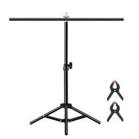 57cm Photography Photo Studio T-Shape Backdrop Background Stand Frame Support System Kit For Video Chroma Key Green Screen