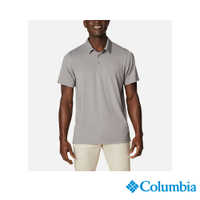 Columbia哥倫比亞 男款- Tech Trail 防曬UPF50快排Polo衫-灰色 UAE29330GY/IS