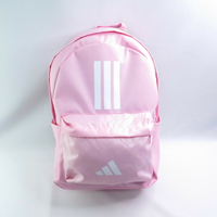 ADIDAS IS7046 經典款三條紋 後背包 雙肩後背包 27.5L 粉紅【iSport愛運動】