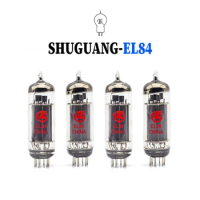 2023 New Shuguang Electron Tube EL84 6P14 Matched Pair HIFI Audio Vacuum Tubes Orange fender Marshall Guitar Amplifier