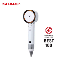 【SHARP夏普】四氣流水潤溫控吹風機 IB-WX901T-月光白