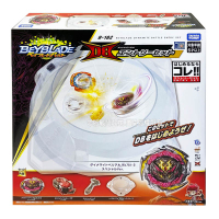 【附發票 HAHA小站】全新 BB17461 正版 DB戰鬥陀螺 爆破激戰組 (陀螺+發射器+握把+陀螺盤) B-182