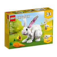 【LEGO 樂高】Creator 創意系列 - 白兔(31133)