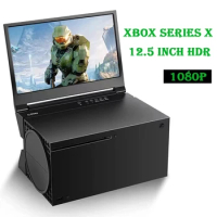 Xbox Series X Portable Gaming Monitor 4k Ips HDR12.5Inch Display with Two HDMI HDR Freesync Game Mode Travel Monitor
